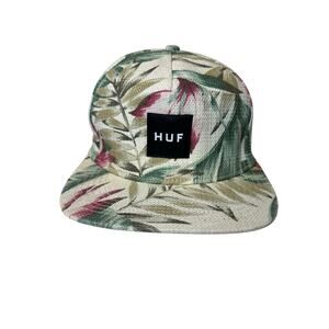 HUF‎ Tropical Beach Surf Colorful Hawaiian Floral Snapback Hat Cap Skate Sk8